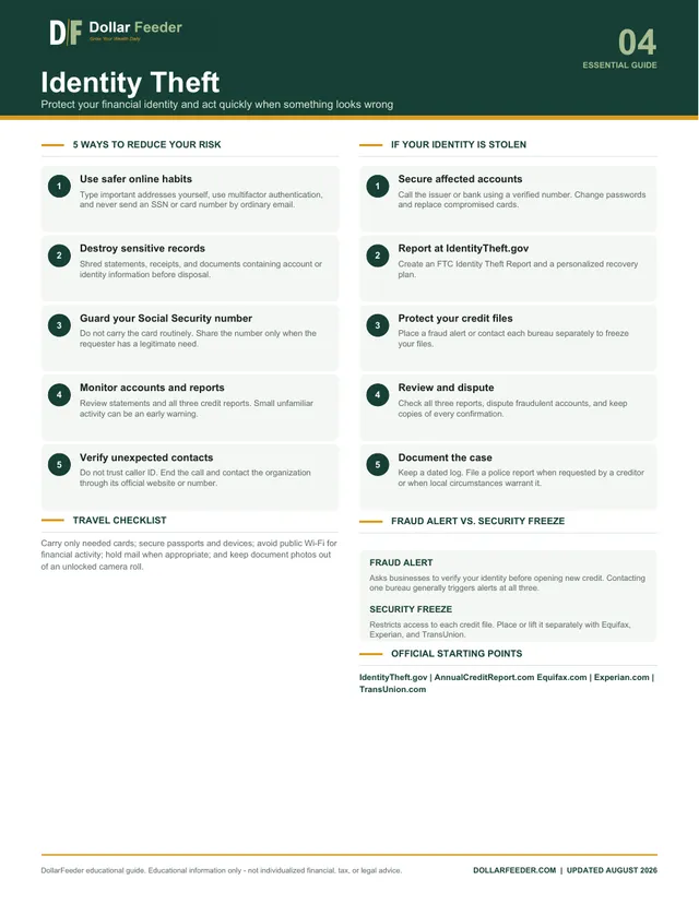 Identity Theft Guide preview